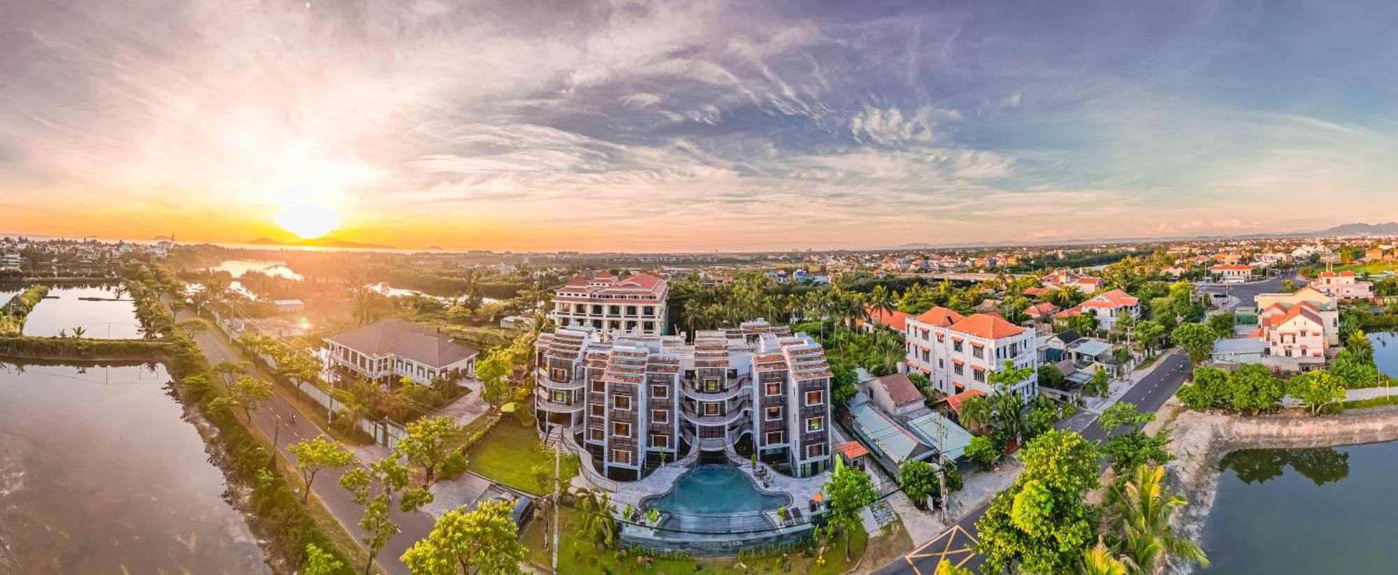 Elites Riverside Hotel & Spa Hoi An Exterior foto